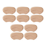 Maxbell High Heels Cushion Pads Soft Reusable Sneakers for Ladies Shoe Beige