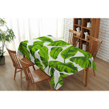 Max Tropical Plants Crane Printed Tablecloths Waterproof Polyester 140*260CM M