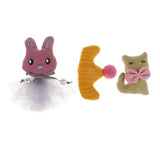 Max Cotton Animals Crown Embellishments for DIY Hair Accessories 3 Pieces B
