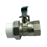 Maxbell Brass Ball Valve PPR Pipe Hot Melt Hose Fitting  Switch 32mm Female Thread