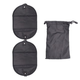 Maxbell Lightweight Foot Rest Hammock Travel Accessories Folding for Home Train Bus