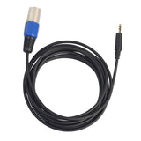 Maxbell Male 3.5mm to XLR Audio Male/Female Cable for HDTV Male to XLR Male 3m