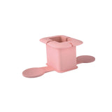 Maxbell Silicone Power Adapter Case Cable Organizer Cord Holders for Desktop Bedroom pink