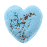 Max Heart Shaped Women Bubble Bath Salt Essential Oil Bomb Balls Blue Erica