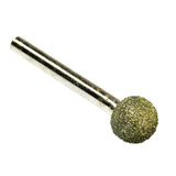 Max Round Head Grinding Bit Diamond Mounted Point 46 Grit 16mm