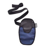 Maxbell Colostomy Bag Covers Reusable Durable Protective Bag for Outdoor Travel Home Dark Blue