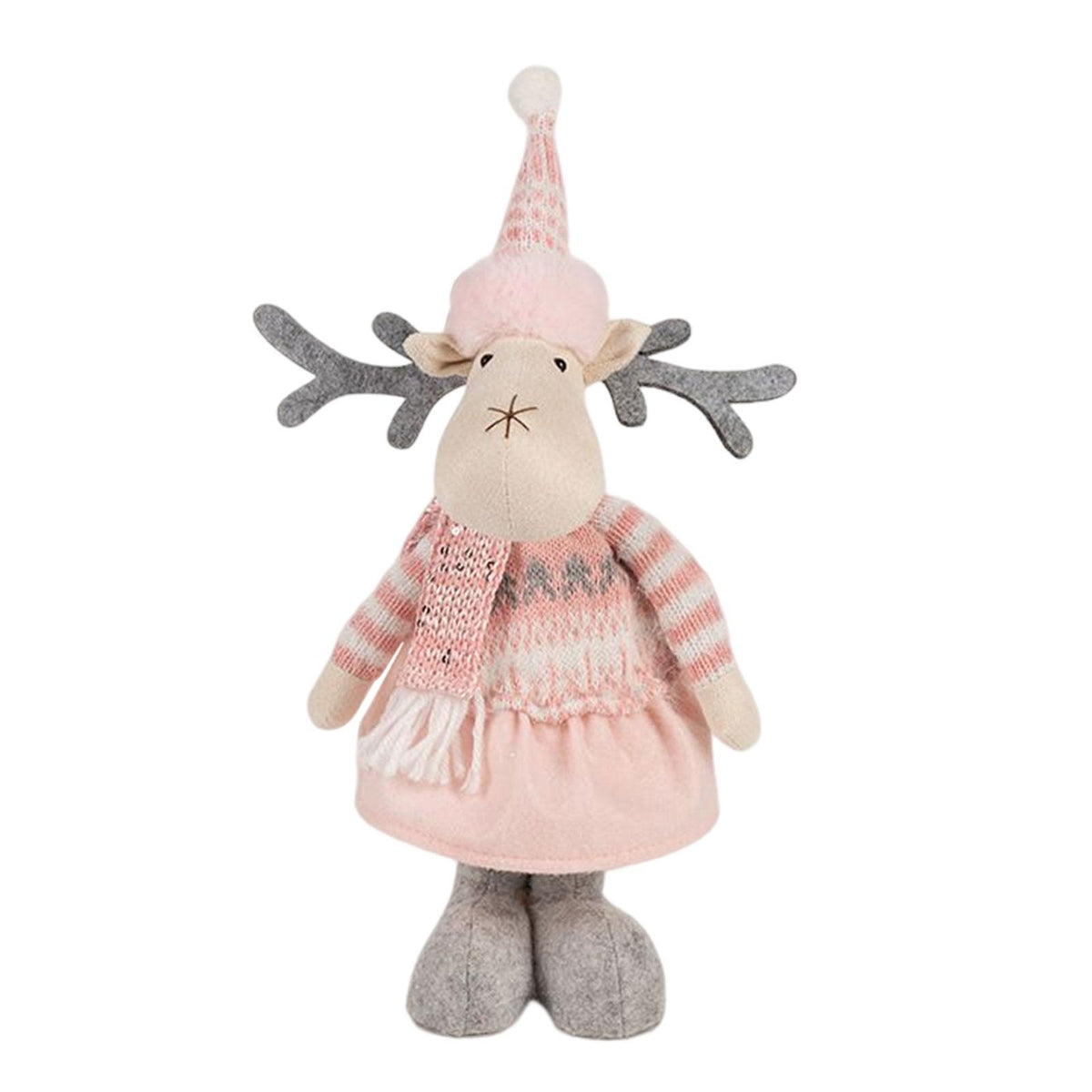 Maxbell Christmas Doll Desktop Table Decor Cartoon Figures for holiday Room Elk