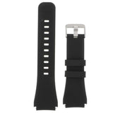 Maxbell For Samsung Gear S3 Frontier Silicone Watch band Strap black