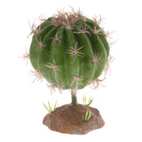 Max Succulent Plant with Resin Base Reptile Terrarium Vivarium Ornament 2