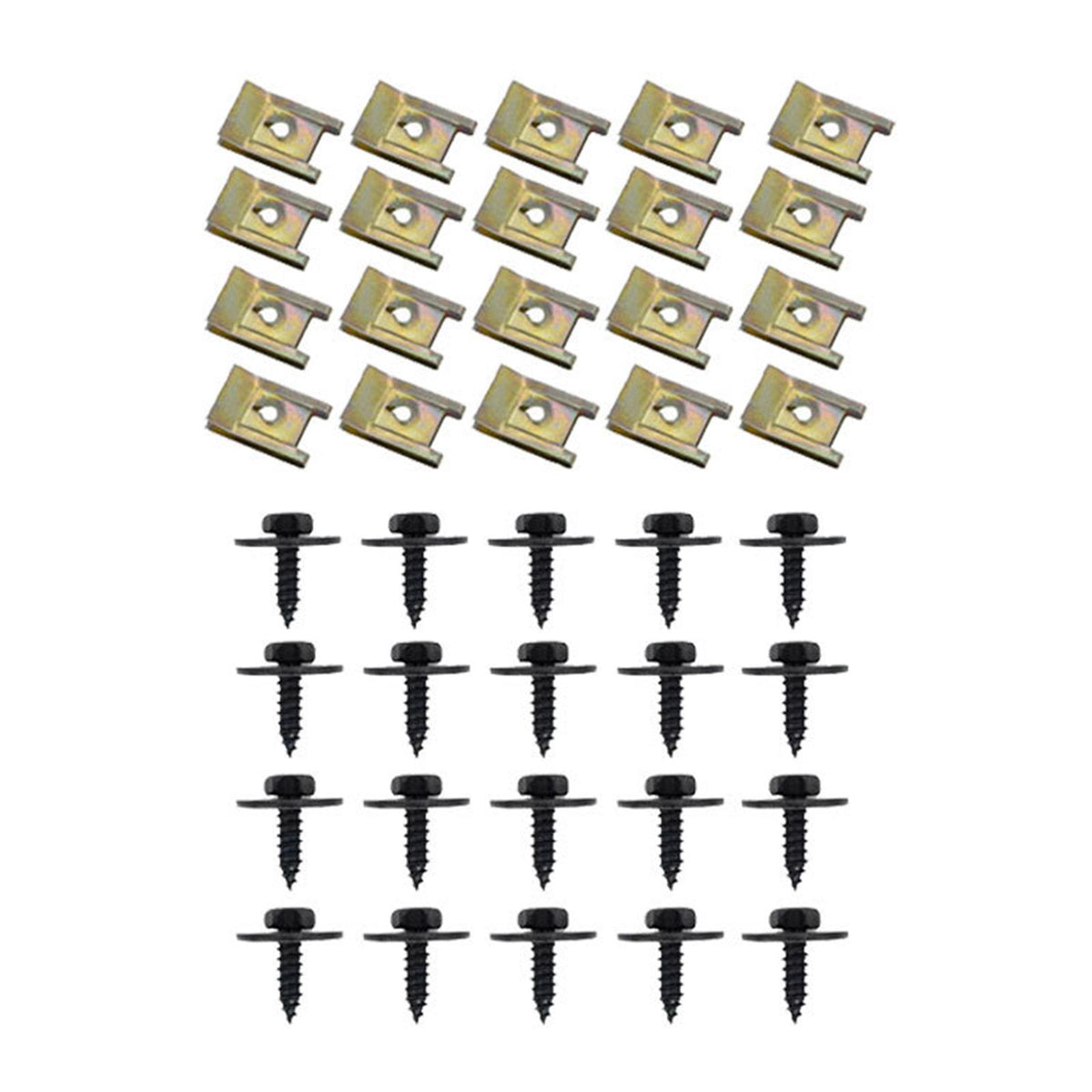 Maxbell U Nuts Kit J98+J260 Durable Replace BMW 6er 7er 8er x1 x3 x5 x6 20pc J260 20pc J98