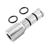 Maxbell Road Bicycle Handlebar Riser Adapter 28.6mm Mountain Bike Fork Stem Extender Argent 92x30mm