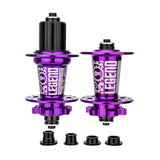 Maxbell Bicycle Front Rear Disc Brake Hubs Aluminium Alloy 32Hole Mountain Bike Hubs Purple HG