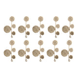 Maxbell 10 Pieces Tree Branch Alloy DIY Hair Accessory Headpieces for Wedding Show