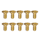 Max 10PCS 5 Way 3 Way Guitar Switch Fixed Screws Nuts Guitar Replacement Gold