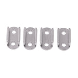 Max 4x Aluminum Alloy Leaf Spring Shackles / Mounts for WPL B16 B24 B36 Titanium
