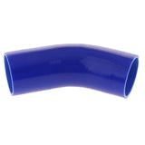 Max Maxb 102mm 45 Degree 4 ply Silicone Elbows Turbo Hose Racing Coupler Pipe Blue