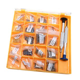 Maxbell Eyeglasses Repair Set Screw Nose Pads Tweezers for Sunglass Spectacle Parts Screw Set