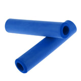 Maxbell 1Pair Non Slip Silicone Sponge Bike Handlebar Grips without Plug Royal Blue