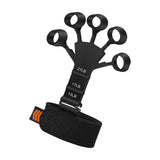 Maxbell Finger Exerciser Stretcher Adults Power Exercise Athlete Finger Strengthener 1Pc Black