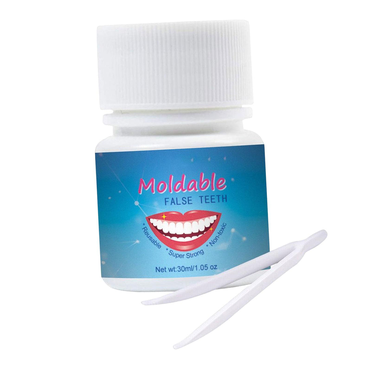 Maxbell Temporary Tooth Repair Set Replace 30ml Teeth Gaps for Fix The Missing Tooth