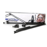 Maxbell 1 Sets Adjustable Microphone Stand with Suspension Scissor Arm