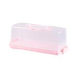 Maxbell Rectangular Bread Keeper with Handle Show Tool for Home Bagel Quick Breads