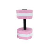 Maxbell Aquatic Dumbbell EVA Water Dumbbell for Pool Water Aerobics Workouts Pink