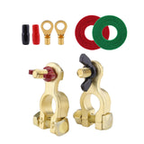 Maxbell 2 Pieces Car Battery Terminal Connector Safe for Trucks Vehicles Marine