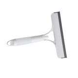 Maxbell Glass Clean Tool Window Scrubber Squeegee for Bathroom Shower Door White