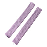 Maxbell 2x Office Chair Armrest protect Cover Removable for Gaming Chair Light Violet