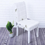 Max Stretch Short Removable Dining Chair Cover Slipcover Decor Leaves