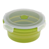 Maxbell Collapsible Silicone Camping Bowl, Food-grade and BPA-free 1200ml Green
