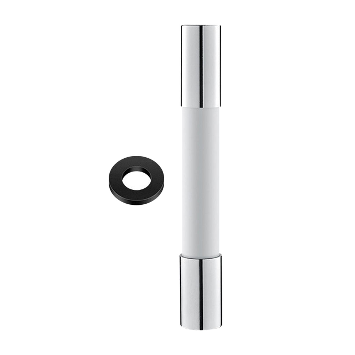 Maxbell Universal Faucet Extension Tube Extender for Sink Outdoor Kitchen White 20cm