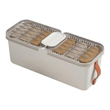 Maxbell Closet Clothes Organizer Drawer Storage Box for Socks Clothing Ties White