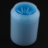Maxbell Dog Paw Cleaner Handy and Portable Paw Washer Dogs Foot Cleaner M Blue