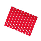 Maxbell 10Pcs Fishing Rod Belt Elastic for Fly Rods Fishing Rod Storage and Carrying Red