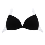 Max Strapless Invisible Bra Backless Adhesive Push Up Reusable Bra Black C36