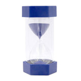 Max Plastic Hourglass Sand Timer Hourglass Sand Clock Timer 2 Seconds Dark Blue