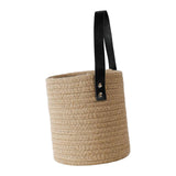 Maxbell Hanging Rope Basket Decorative Baskets for Living Room Decoration Yellow