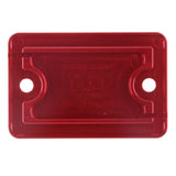 Max Motorcycle Front Brake Fluid Reservoir Cap Cover for Honda Red