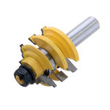 Max 1/2" Shank Ogee Stacked Rail and Stile Router Bit Woodworking Cutting Tool