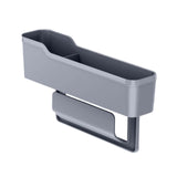 Maxbell Car Interior Seat Gap Organizer with Cup Holder Accessory for Holding Phone Long Grey