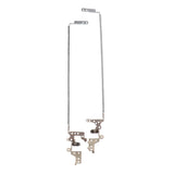 Max LCD Display Hinges Brackets Metal Screen Shaft for HP 440G1/445G1 Laptop