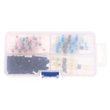 Max 100Pcs Heat Shrink Solder Sleeve Wire Butt Terminals Connector waterproof