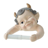 Maxbell Resin Paper Roll Holder Paper Towel Holder Holder for Home Kitchen Decor Boy