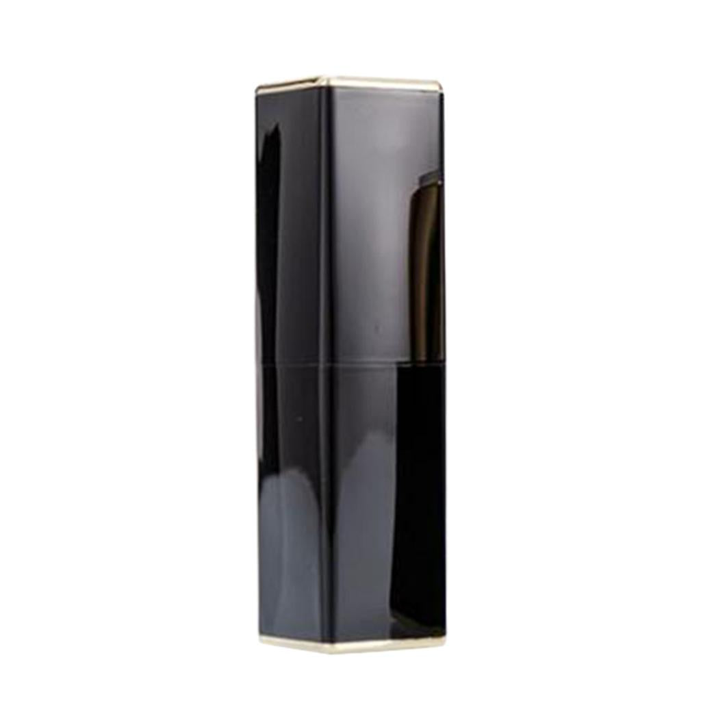Maxbell Plastic Empty Lipstick Tube Lip Balm Container DIY Lip Stick Bottle Black 01