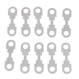 Maxbell 10 Pieces Car Flat Metal Fuse Strip for VW Audi SEAT Skoda Ford 12V 80A