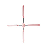 Maxbell Maxbell Yoga Stick Cross Open Posture Corrector for Home Fitness Gymnasts Pink