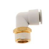 Max SMC type external thread right angle elbow Quick connector SKQ2L16-06-S