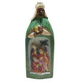 Maxbell Christmas Nativity Set Nativity Scene Statue for Thanksgiving Birthday Study green